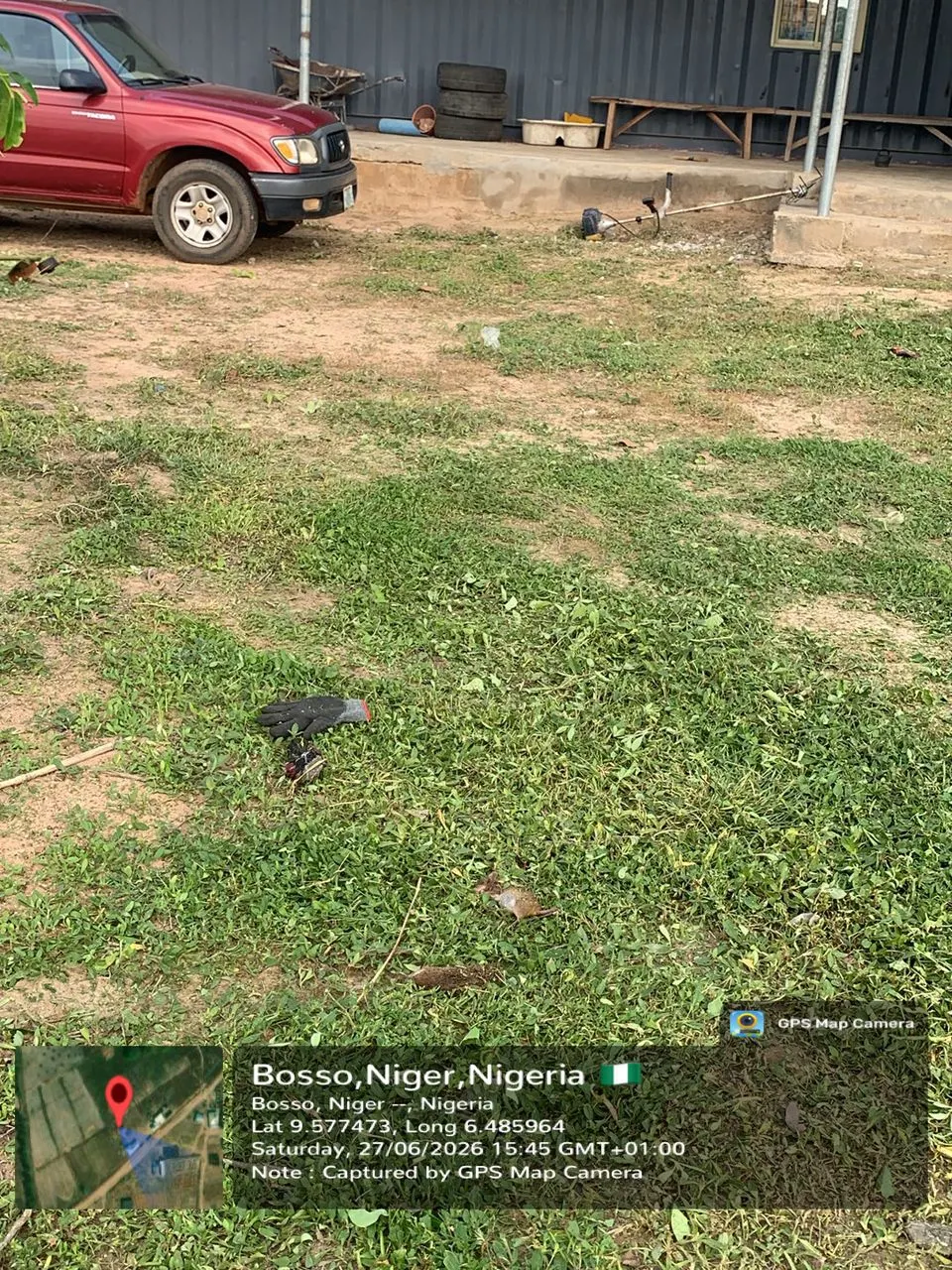 Protected crop area and field infrastructure documented in Niger State